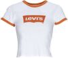 Levi's Het perfecte tee open veld vul Batwing 17369 1926 , Wit, Dames online kopen