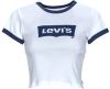 Levi's Het perfecte tee open veld vul Batwing 17369 1926 , Wit, Dames online kopen