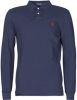 Polo Ralph Lauren Polo Shirt Lange Mouw POLO AJUSTE DROIT EN COTON BASIC MESH LOGO PONY PLAYER online kopen