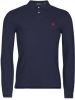 Polo Ralph Lauren Polo Shirt Lange Mouw POLO AJUSTE DROIT EN COTON BASIC MESH LOGO PONY PLAYER online kopen