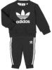 Adidas Originals Logo Crew Trainingspak Baby's Black/White/White Kind online kopen