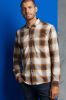 Cast Iron Bruine Casual Overhemd Long Sleeve Shirt Yd Shadow Ch online kopen