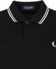 Fred Perry M3600 slim fit polo van piqu&#xE9; katoen met getipte details online kopen