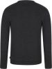 BOSS Casual slim fit basic longsleeve Tempest black online kopen