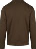 Hugo Boss sweater bordeaux effen katoen ronde hals online kopen