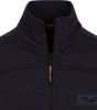 PME Legend Blauwe Vest Zip Jacket Jacquard Interlock Sweat online kopen