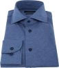 Profuomo Originale Slim Fit Jersey shirt donkerblauw, Melange online kopen