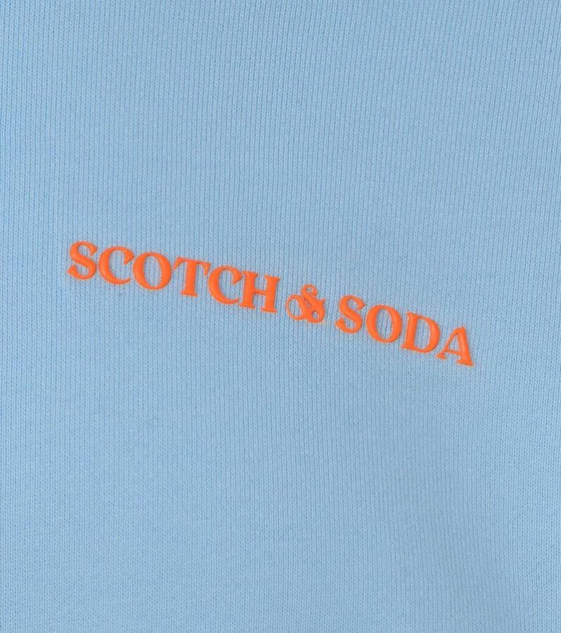 Scotch & Soda Hoodie van biologisch katoen met logo unisex online kopen
