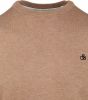 Scotch & Soda Pullover classic crew neck camel melange(165322 0760 ) online kopen