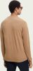 Scotch & Soda Pullover classic crew neck camel melange(165322 0760 ) online kopen