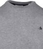 Scotch & Soda Lichtgrijze Trui Classic Crewneck Pullover online kopen