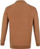 Scotch and Soda Truien Structure knitted raglan sleeve pullover contains Wool Bruin online kopen