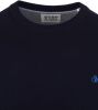 Scotch and Soda Truien Essentials Classic crewneck pullover Blauw online kopen