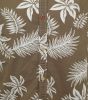 Scotch & Soda Printed washed short sleeve poplin khaki leaf online kopen