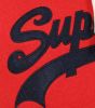 Superdry Hoodie met gem&#xEA, leerd dessin en logoborduring online kopen