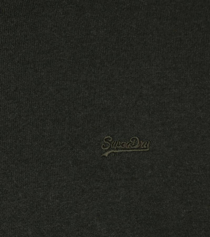 Superdry Vest vintage logo dark olive(m2012398a 24f ) online kopen