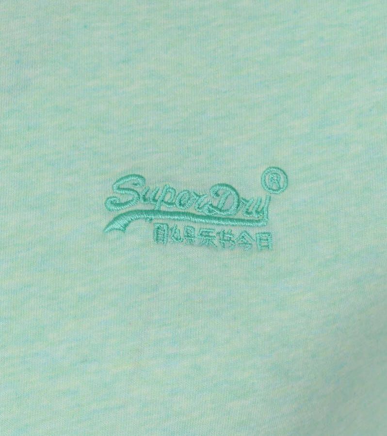 Superdry T shirt van biologisch katoen met logoborduring online kopen