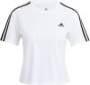 Adidas Originals Adicolor Classics 3 Stripes T shirt White Dames online kopen