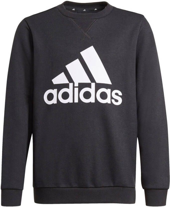 Adidas Sweatshirt Big Logo Zwart/Wit Kinderen online kopen