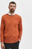 Selected Homme Fijngebreide pullover met ronde hals online kopen