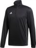 Adidas Trainingsshirt Kwartrits Core 18 Zwart/Wit online kopen