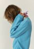 American vintage Hapylife oversized sweater van katoen met ronde hals online kopen