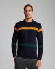 Anerkjendt Trui Akfebas Knit 9520219 S. Captain , Blauw, Heren online kopen