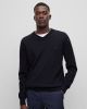 Hugo Boss Pacello L fijngebreide pullover met V hals online kopen