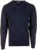 Daniele Fiesoli V neck pullover donker online kopen