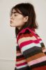 Fabienne Chapot Rainbow grofgebreide pullover met pofmouw en streepprint online kopen