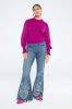 Fabienne Chapot Molly fijngebreide pullover met ballonmouw en sierknopen online kopen