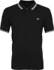 Fred Perry M3600 slim fit polo van piqu&#xE9; katoen met getipte details online kopen