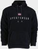 Gant Fleece trui d2. retro flag fleece hoodie 2067002/433 online kopen