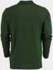 GANT Regular Fit Poloshirt lange mouw donkergroen, Effen online kopen