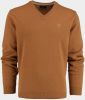 Gant Pullover beige superfine lambswool v neck 86212/227 online kopen