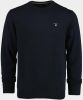 Gant Herren Pullover Classic Cotton C Neck , Blauw, Heren online kopen