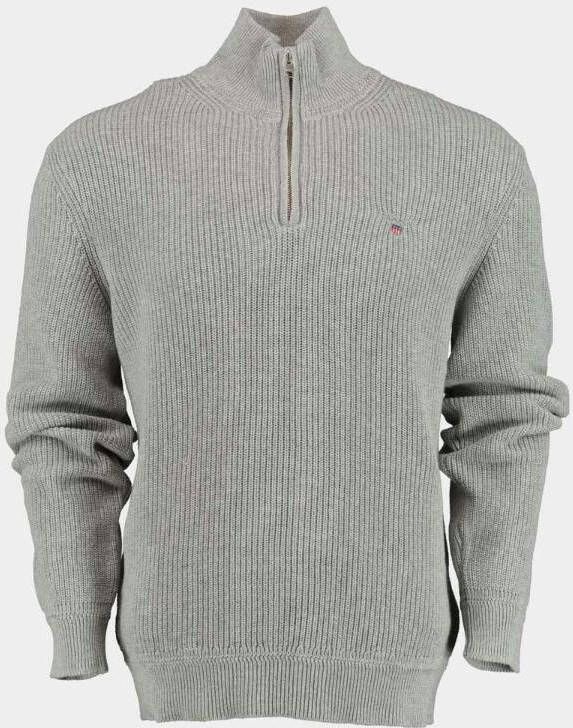 Gant Pullover d2. cotton wool rib half zip 8060039/93 online kopen