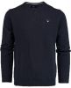 Gant lamswollen trui donkerblauw ronde hals XXX-Large online kopen