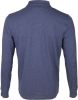 GANT Regular Fit Poloshirt lange mouw donkerblauw, Effen online kopen
