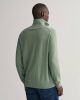 Gant Flamme Sweater met Rits Kalamata Green Heren online kopen