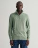 Gant Flamme Sweater met Rits Kalamata Green Heren online kopen