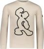 Iceberg Popeye Sweatshirt 22I I1P 0E013 6300 1342 , Beige, Heren online kopen