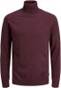 Jack en Jones:JACKenJONES Essentials Jjeemil Knit Roll Neck Noos Port Royale/Melange | Freewear zwart online kopen