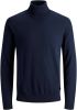 Jack & Jones Eemil knit roll neck pullover Gebreide Truien Blauw online kopen