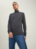 Jack & jones Black Jack Jones JJeemil Breid Half Zip Noos Knit , Zwart, Heren online kopen