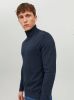 Jack & Jones Eemil knit roll neck pullover Gebreide Truien Blauw online kopen