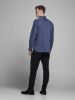 JACK & JONES PREMIUM slim fit overhemd JPRBLAROYAL van biologisch katoen donkerblauw online kopen