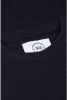 Kronstadt Carlo Fitted Body Sweatshirt ronde hals marine, Effen online kopen