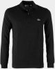 Lacoste Marl Petit Piqué Classic Fit Long Sleeve Polo , Groen, Heren online kopen