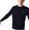 Lacoste Round Neck Knitwear Classic Fit , Blauw, Heren online kopen